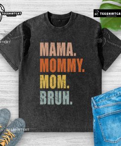 Vintage washed T-shirt featuring 'Top Mama' design, perfect for boy moms embracing stylish mommy life.