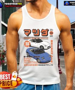 Stylish Top Miata Magazine Original Roadster Lifestyle tank top design featuring a classic Miata illustration.
