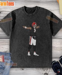 Top Michael Penix Jr. Atlanta Falcons Baseball Washed T-Shirt featuring vibrant team colors and a comfortable fit.