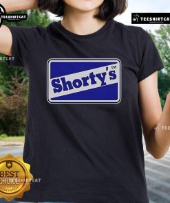 Alt Text: Sunny Suljic wearing a vintage Top Mid-90s Shorty's Ladies Tee, showcasing retro skate fashion and style.