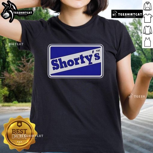 Alt Text: Sunny Suljic wearing a vintage Top Mid-90s Shorty's Ladies Tee, showcasing retro skate fashion and style.