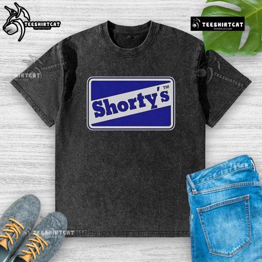 Alt Text: Sunny Suljic in a retro top mid-90s Shorty's washed t-shirt, showcasing vintage skate style.