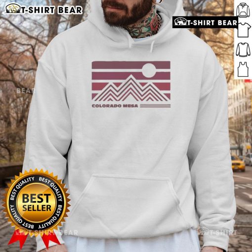 Top MVSP Elements Colorado Mesa Hoodie in vibrant colors, showcasing a stylish design for students and alumni.