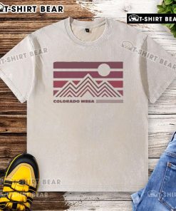 Top MVSP Elements Colorado Mesa washed t-shirt in soft fabric, showcasing vibrant design and relaxed fit, perfect for casual wear.