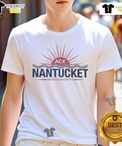 Top Nantucket Destination T-Shirt featuring a vibrant graphic and comfortable fit, perfect for island enthusiasts.