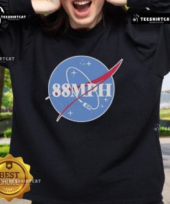 Cozy Top NASA 88MPH sweatshirt featuring a bold graphic design, perfect for space enthusiasts and casual wear.