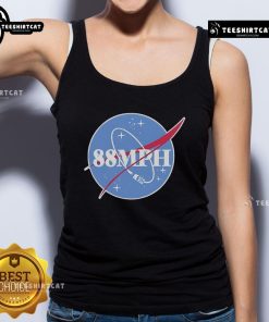 Stylish Top NASA 88MPH tank top featuring a bold graphic design, perfect for fans of space and retro fashion.