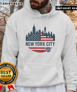 Top New York City travel souvenir flag series hoodie featuring iconic NYC designs and vibrant colors for stylish travelers.