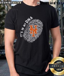 Alt Text: Top New York Mets In My DNA T-Shirt featuring vibrant team colors and logo, perfect for Mets fans.