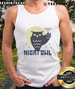 Top Night Owl Cocktail Tank Top featuring a stylish design perfect for nightlife and casual outings.