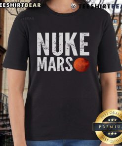Top Nuke Mars Ladies Tee featuring a stylish graphic design, perfect for space enthusiasts and casual wear.