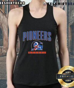 Alt Text: Top Olentangy Orange High School orange peel athletic tank top showcasing school spirit and vibrant color design.