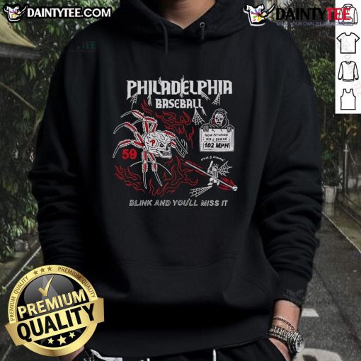 Alt Text: Top Philadelphia Baseball 59 Halloween hoodie featuring a spooky design, perfect for fans celebrating the season.