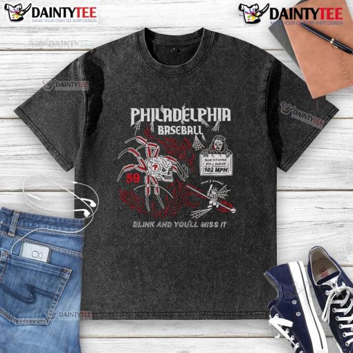 Top Philadelphia Baseball 59 Halloween washed t-shirt featuring a playful design, perfect for festive fans.