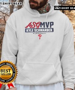 2025 All-Star Game hoodie featuring Philadelphia Phillies MVP Kyle Schwarber, showcasing team pride and style.