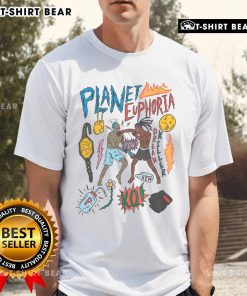 Top Planet Euphoria Dream Killer Boxing Match Graphic T-Shirt featuring vibrant designs and bold colors for boxing fans.