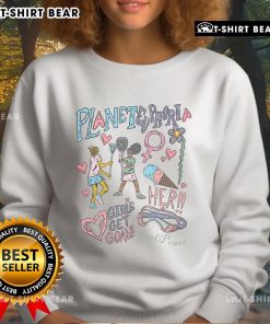 Girls Get Goals Lacrosse feminist sweatshirt by Top Planet Euphoria featuring a stylish design for empowering athletes.