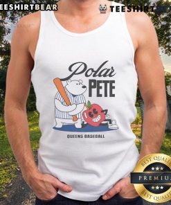 Alt Text: Top Polar Pete Alonso Queen Baseball Tank Top featuring vibrant design for fans of MLB and baseball apparel.