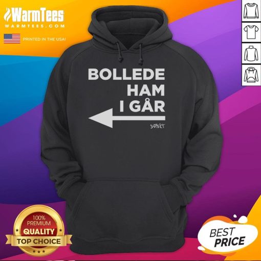 Top Princess Isabella wearing a Bollede Ham I Gar hoodie, showcasing stylish design and vibrant colors.