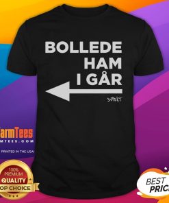 Alt Text: Top Princess Isabella stylishly wearing a Bollede Ham I Gar t-shirt, showcasing modern royal fashion.