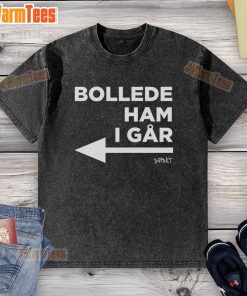 Alt Text: Top Princess Isabella wearing a Bollede Ham I Gar washed t-shirt, showcasing a stylish and casual look.