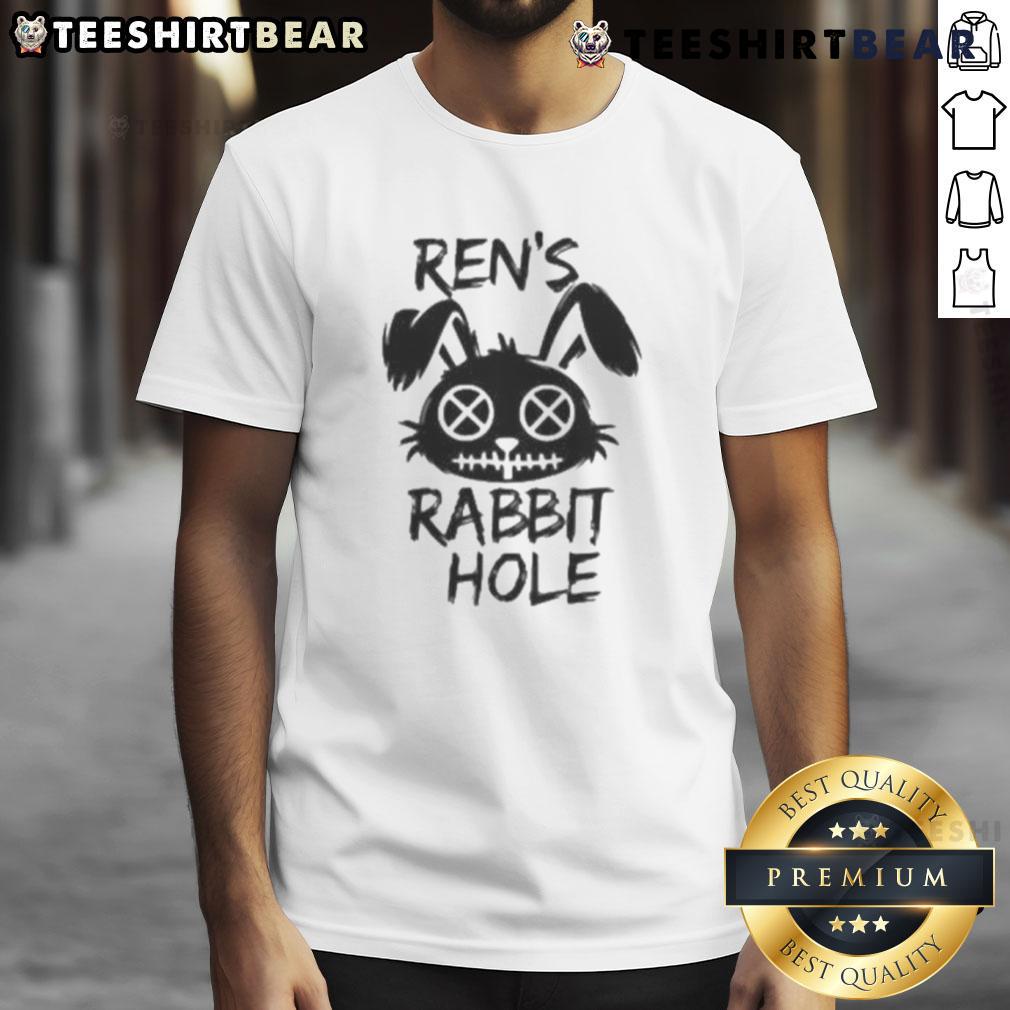 Top Ren'S Rabbit Hole T Shirt Top Ren's Rabbit Hole T-Shirt featuring a vibrant design and comfortable fit, perfect for fans of unique graphic tees.