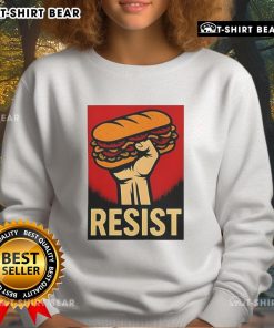 Top Resist DC Sandwich Thrower 2025 sweatshirt featuring a stylish design perfect for casual wear and warmth.