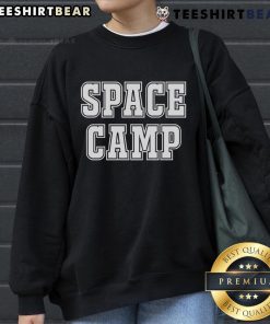 Top retro 80s Space Camp University sweatshirt in vibrant colors, perfect for nostalgic fashion lovers.