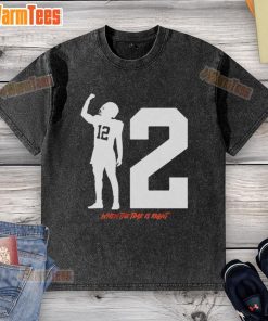 Alt Text: Top Shedeur Sanders When The Time Is Right washed t-shirt featuring a stylish design for casual wear.