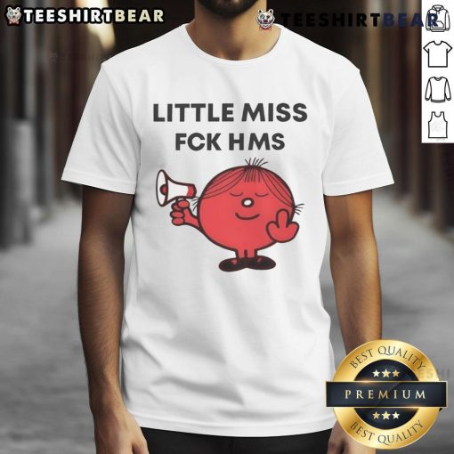 Top Shelley Blond Little Miss Fck Hms T-Shirt featuring a playful design in vibrant colors for casual wear.