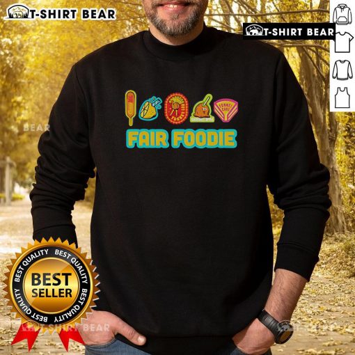 Alt Text: Cozy Top State Fair of Texas Fair Foodie sweatshirt featuring vibrant graphics and a trendy design, perfect for fair enthusiasts.