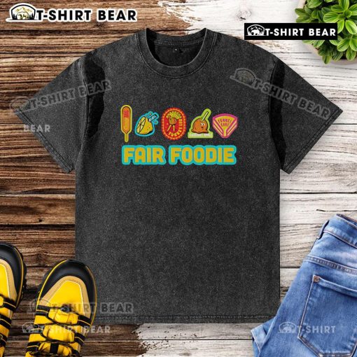 Top State Fair of Texas Fair Foodie washed t-shirt featuring vibrant graphics and a comfortable fit for festival enthusiasts.