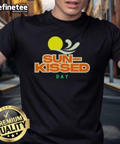 Top Sun Kissed Day T-Shirt featuring a vibrant design perfect for summer outings and casual wear.