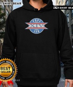 Top Super Bowl Pope XIV Logo Hoodie featuring a stylish design perfect for game day and fan apparel.