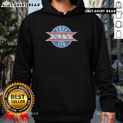 Top Super Bowl Pope XIV Logo Hoodie featuring a stylish design perfect for game day and fan apparel.