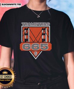 Top Teamsters Local 665 Ladies Tee showcasing a stylish design for union supporters, perfect for casual wear.