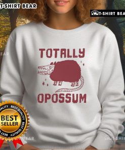 Cozy Top Totally Opossum Sweatshirt featuring a playful opossum design, perfect for casual wear and animal lovers.