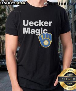 Top Uecker Magic Bob Uecker T-Shirt featuring a vibrant design celebrating the iconic baseball announcer.