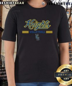 Vance Charter School Knights Volleyball 2025 ladies tee featuring school colors and logo, perfect for fans and players.
