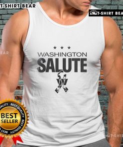 Alt Text: Top Washington Commanders 2025 Military Appreciation Day logo on a stylish tank top, perfect for fans and supporters.