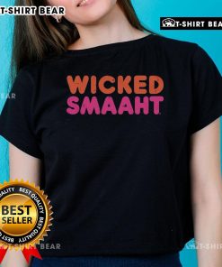 Top Wicked Smaaht Ladies Tee featuring a stylish design perfect for casual wear and showcasing smart fashion.