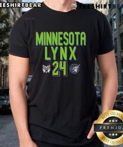 Alt Text: Top WNBA Minnesota Lynx Napheesa Collier style t-shirt showcasing team spirit and player pride.