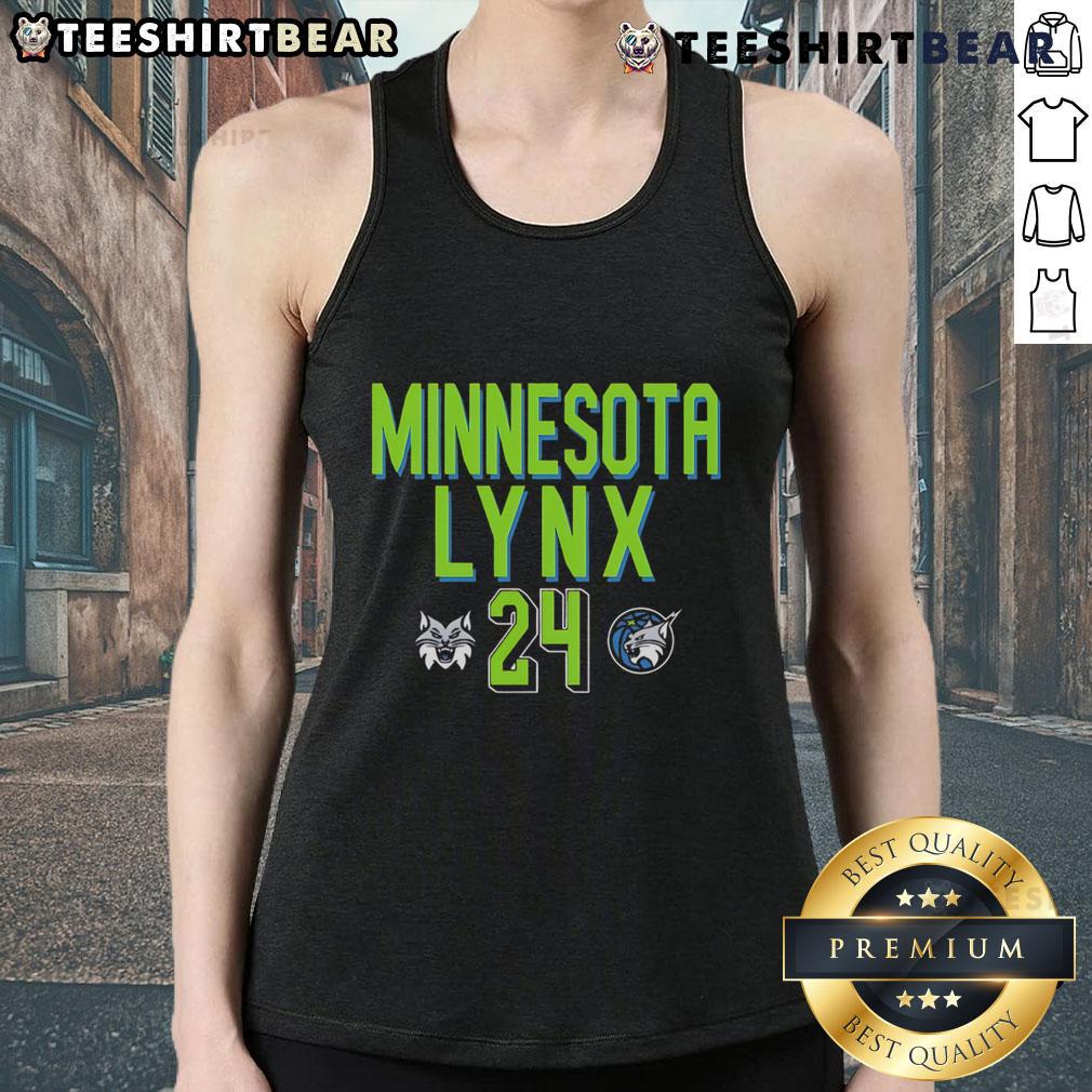 Top Wnba Minnesota Lynx Napheesa Collier #24 Style Tank Top