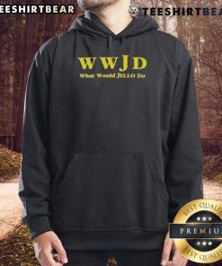 Top WWJD What Would Jello Do Hoodie in vibrant colors, perfect for casual wear and expressing fun, quirky style.