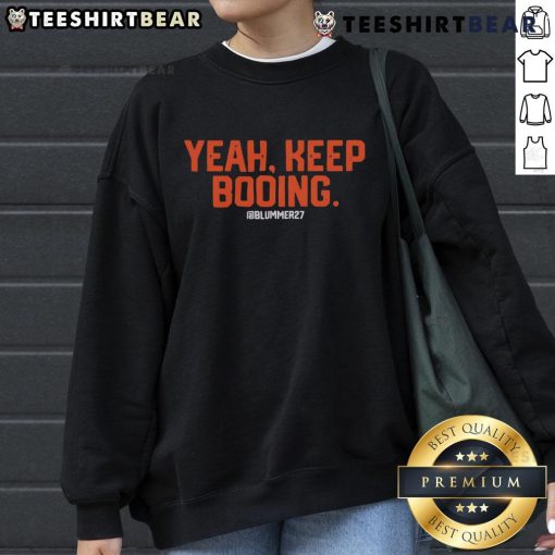 Top Yeah Keep Booing Ram Sweatshirt in vibrant colors, perfect for casual wear and showing off your unique style.