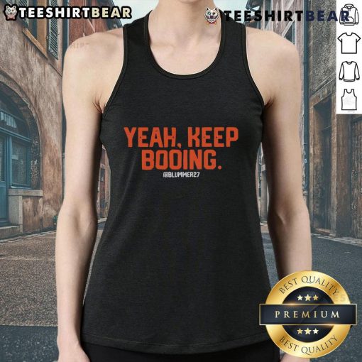 Top-Yeah-Keep-Booing-Ram-Tank-Top design featuring bold graphics and a casual style for fans and trendsetters.