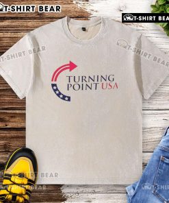 Top-Turning Point USA Washed T-Shirt in casual style, featuring a soft fabric and vibrant design for everyday wear.