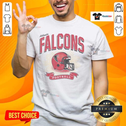 Good Atlanta Falcons Historic Prime Play T-Shirt showcasing vibrant team colors and logo, perfect for fans and collectors.