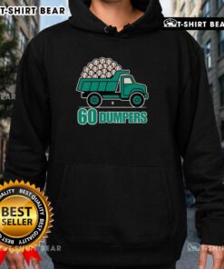 Seattle Mariners hoodie featuring the Awesome 60 Big Dumpers design, celebrating a historic season in baseball.