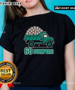 Seattle Mariners Ladies Tee featuring Awesome 60 Big Dumpers design for a historic season, perfect for fans.